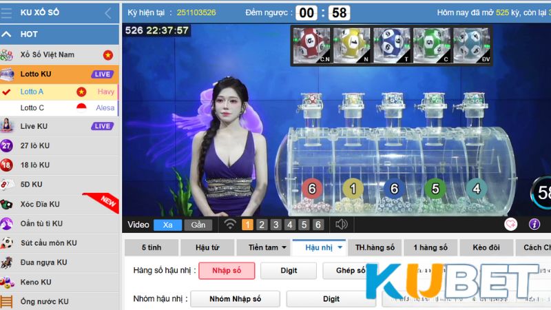 KU Xổ Số cung cấp đa dạng sảnh cược, đáp ứng nhu cầu của mọi đối tượng