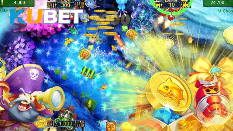 Tùy cá mục tiêu mà người chơi cần chọn loại đạn phù hợp